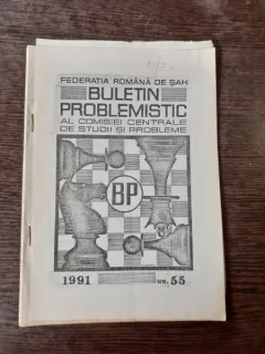 BULETIN PROBLEMISTIC AL COMISIEI CENTRALE DE STUDII SI PROBLEME NR. 55/1991