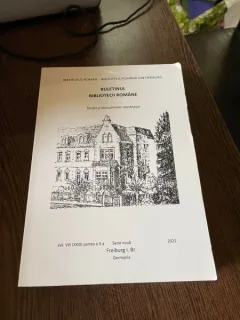 Buletinul Bibliotecii Romane. Studii si documente romanesti Vol. VIII (XXIX) partea a II-a Serie noua