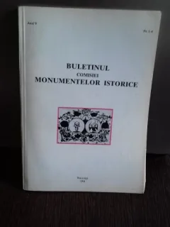 BULETINUL COMISIEI MONUMENTELOR ISTORICE NR.1-3/1994
