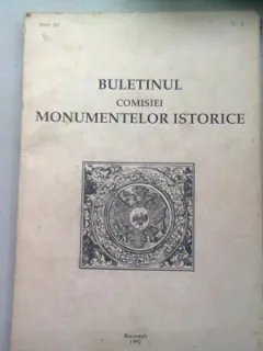 BULETINUL COMISIEI MONUMENTELOR ISTORICE NR.2/1992
