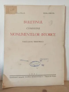 Buletinul Comisiunii Monumentelor Istorice Fasc. 67 - 1931