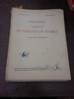 Buletinul Comisiunii Monumentelor istorice, ianuarie martie 1931