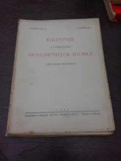 Buletinul Comisiunii Monumentelor istorice, ianuarie martie 1934