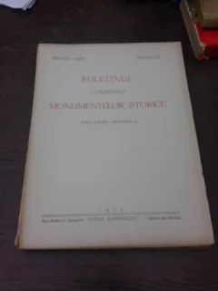 Buletinul Comisiunii Monumentelor istorice, ianuarie martie 1935