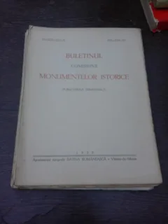 Buletinul Comisiunii Monumentelor istorice, iaprilie iunie 1933