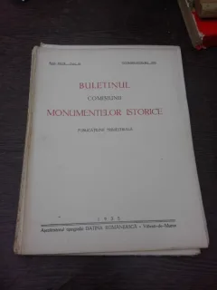 Buletinul Comisiunii Monumentelor istorice, octombrie decembrie 1935