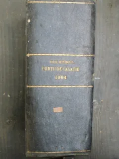 BULETINUL CURTII DE CASATIE 1904 - G.S. BADULESCU