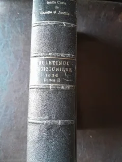 Buletinul Deciziunilor pronuntate in anul 1936 Volumul LXXIII Partea II