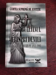 BULETINUL JURISPRUDENTEI. CULEGERE DE DECIZII PE ANUL 1998, CURTEA SUPREMA DE JUSTITIE