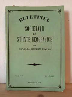 Buletinul Societatii de Stiinte Geografice din Republica Socialista Romania