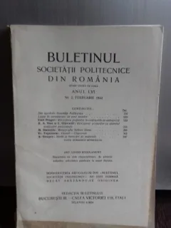 BULETINUL SOCIETATII POLITECNICE DIN ROMANIA NR.2/1942