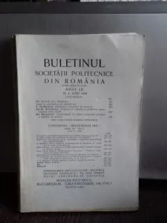 BULETINUL SOCIETATII POLITECNICE DIN ROMANIA NR.5/1938