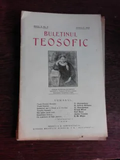 BULETINUL TEOSOFIC NR.4/1933