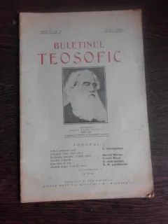 BULETINUL TEOSOFIC NR.5/1933