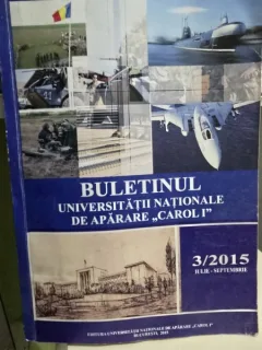 Buletinul Universitatii Nationale de aparare Carol I - Nr. 3 Iulie-Septembrie 2015
