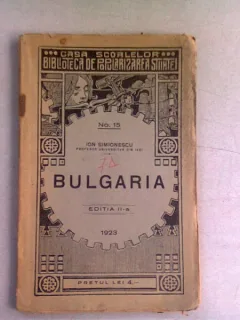 BULGARIA - I. SIMIONESCU