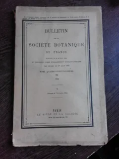 BULLETIN DE LA SOCIETE BOTANIQUE DE FRANCE NR.93/1946  (TEXT IN LIMBA FRANCEZA)