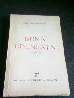 BUNA DIMINEATA - DINU CONSTANTINESCU