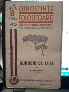 Buruieni de leac - A. Volanschi