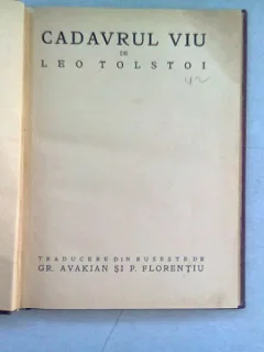 CADAVRUL VIU - LEO TOLSTOI