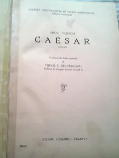 CAESAR - MIRKO JELUSICH  (TRADUCERE DE TUDOR D. STEFANESCU)