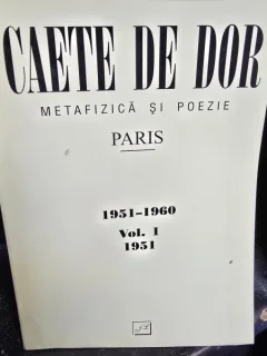 Caete de Dor - Metafizica si Poezie Vol 1 1951