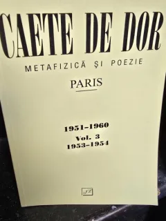 Caete de Dor - Metafizica si Poezie Vol 3 1953-1954