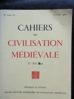 CAHIERS DE CIVILISATION MEDIEVALE NR.2/1966