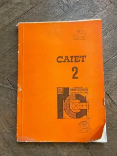 Caiet 2 I-a Conferinta de Inginerie Tehnologica pentru Constructii, Piatra Neamt, 1985