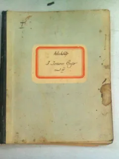 CAIET CURS ANTICHITATI, APARTINAND LUI I. IONESCU BUJOR, AN 1904