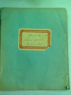 CAIET CURS METRICA GREACA, APARTINAND LUI I. IONESCU BUJOR, AN 1903