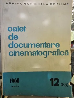 Caiet de documentare cinematografica Nr. 12 / 1968
