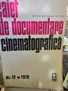 Caiet de documentare cinematografica Nr. 12 / 1970