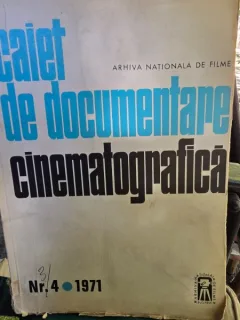 Caiet de documentare cinematografica - Nr. 4 / 1971