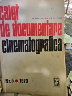 Caiet de documentare cinematografica Nr. 5 / 1970