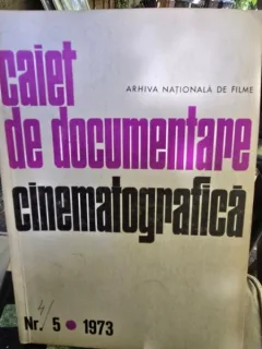 Caiet de documentare cinematografica Nr. 5 / 1973