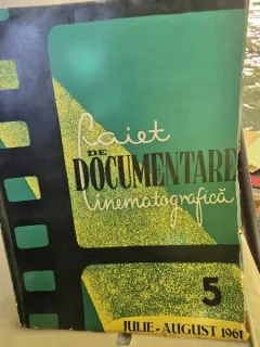 Caiet de documentare cinematografica Nr. 5 Iulie-August 1961