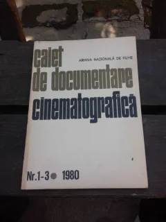 CAIET DE DOCUMENTARE CINEMATOGRAFICA NR.1-3/1980