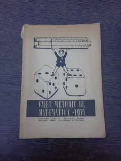 Caiet metodic de matematica 1971