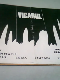 CAIET PROGRAM  TEATRUL LUCIA STURZA BULANDRA/ VICARUL DE ROLF HOCHHUTH