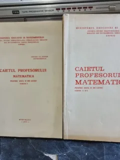 Caietul profesorului - Matematica pentru anul II de liceu partea I + II