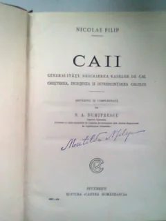 CAII - NICOLAE FILIP   VOL.I