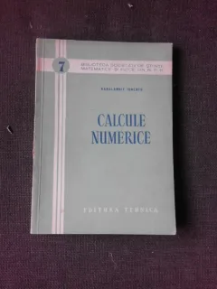 Calcule numerice - Haralambie Ionescu