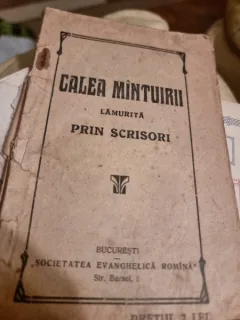 Calea Mantuirii lamurita prin Scrisori