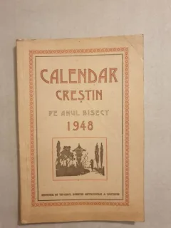 Calendar Crestin pe anul bisect 1948