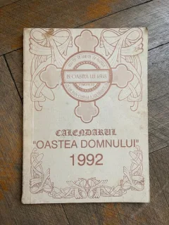 Calendar Oastea Domnului 1992