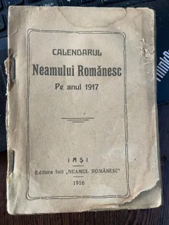 CALENDARUL NEAMULUI ROMANESC PE ANUL 1917 (1916)