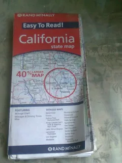 CALIFORNIA STATE MAP