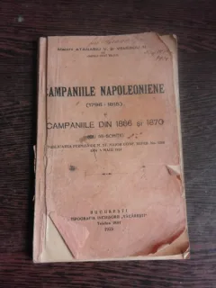 CAMPANIILE NAPOLEONIENE (1796-1815) SI CAMPANIILE DIN 1866 SI 1870 - MAIOR ATANASIU V.