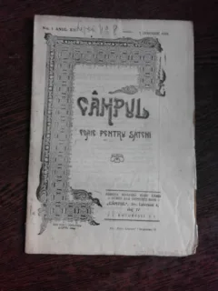 CAMPUL, FOAIE PENTRU SATENI NR.1/1926